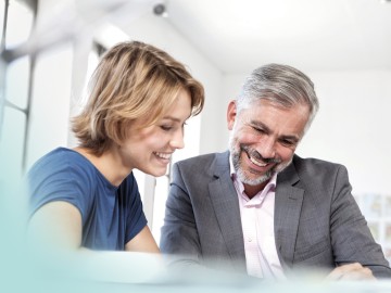 Direktversicherung: Geschäftliche Besprechung