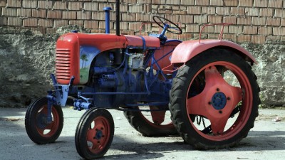 Oldtimer-Traktor