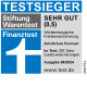 'Sehr gut' mit 0,5 - Unsere Zahnzusatzversicherung ist der Testsieger bei Stiftung Warentest 08/2024