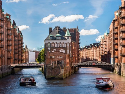 Landmark Wasserschloss in Hamburg